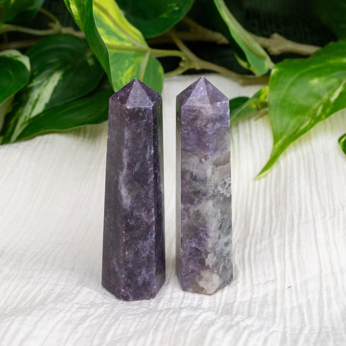 Lepidolite Tower | Crystals | Wiccan Center