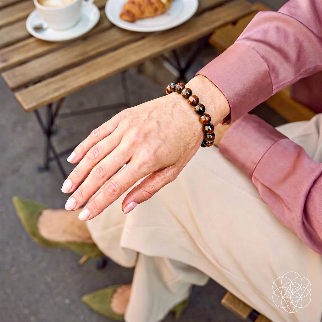 The Self-Sabotage Breaker - Mahogany Obsidian Bracelet | Bracelet | Wiccan Center