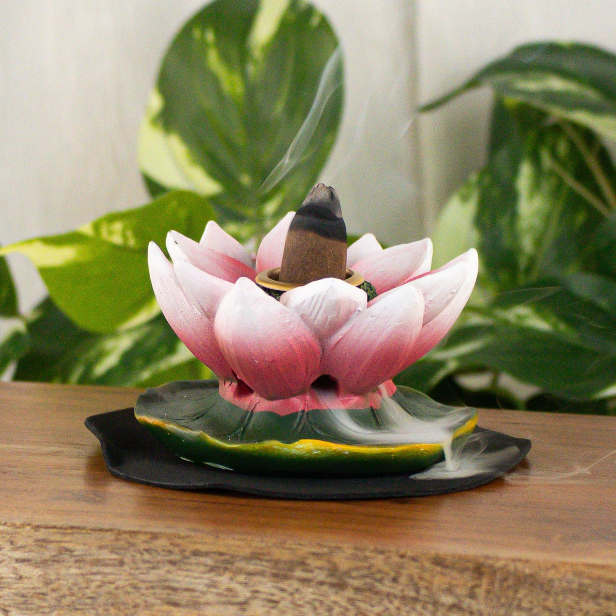 Lotus Back Flow Incense Burner | | Wiccan Center