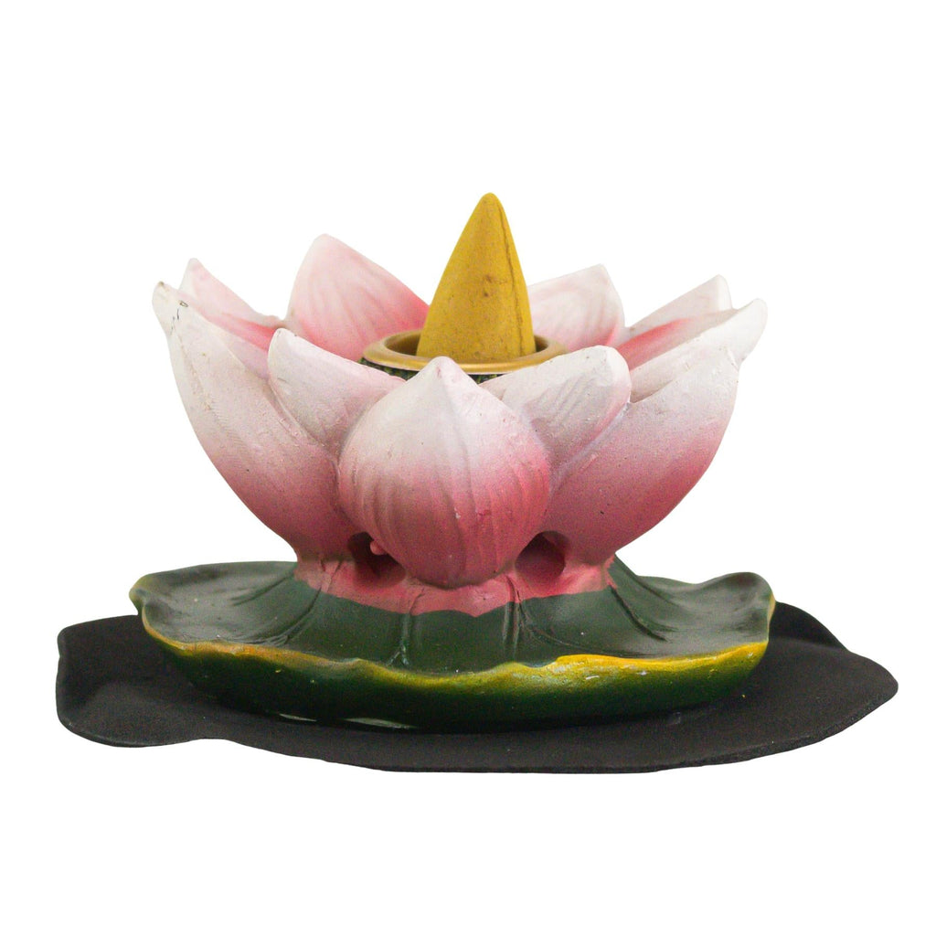 Lotus Back Flow Incense Burner | | Wiccan Center
