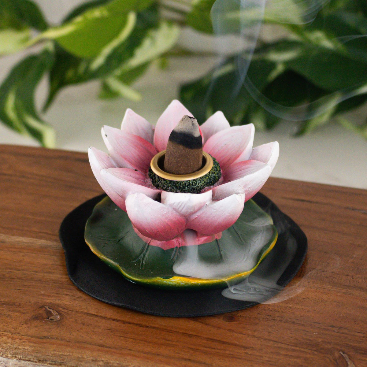 Lotus Back Flow Incense Burner | | Wiccan Center