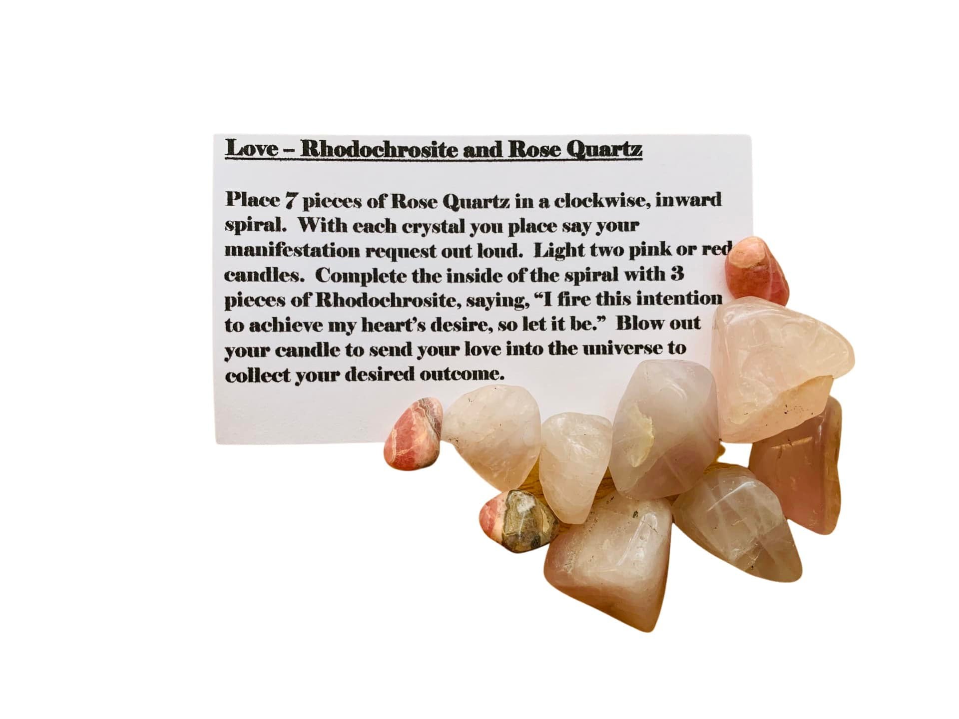 Love: Rose Quartz Rhodochrosite | | Wiccan Center