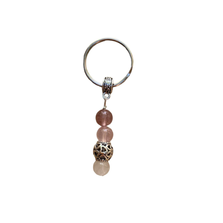 Love Crystal Beaded Key Chain | | Wiccan Center