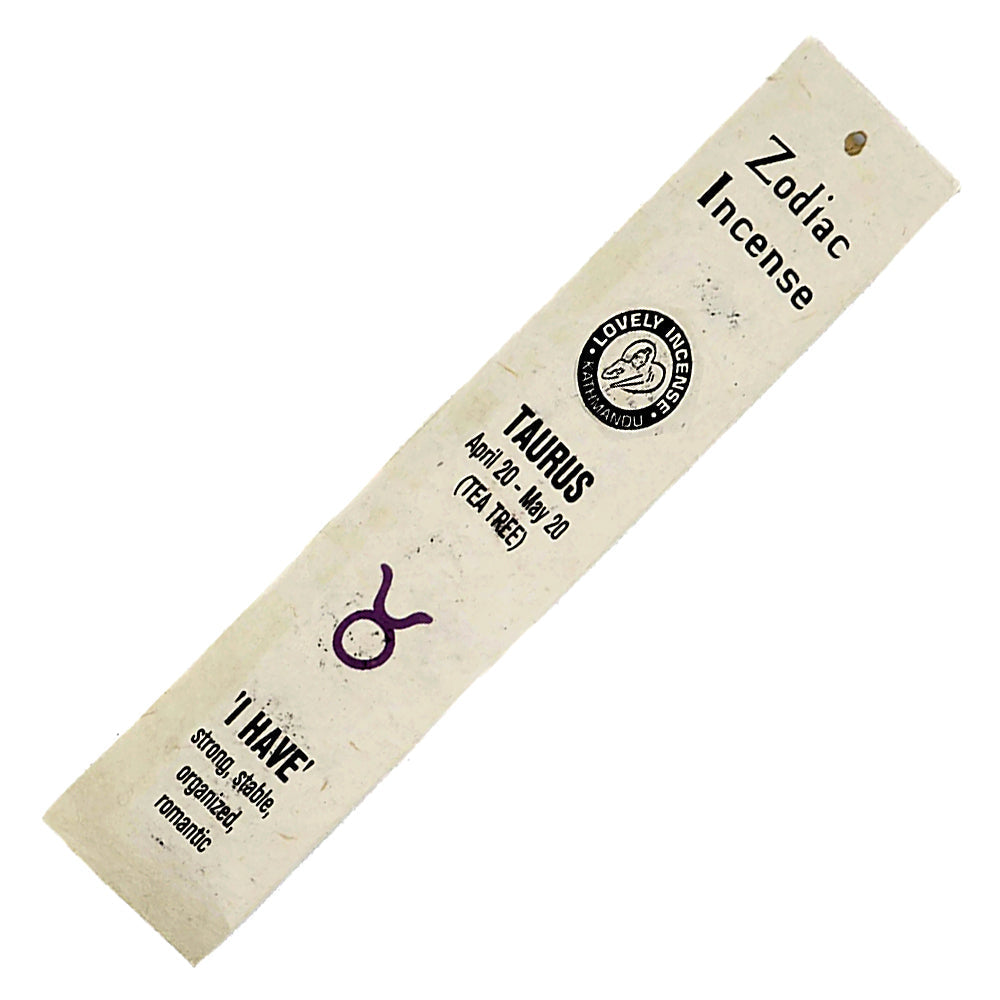 Lovely Incense - Taurus Incense Sticks | Incense | Wiccan Center
