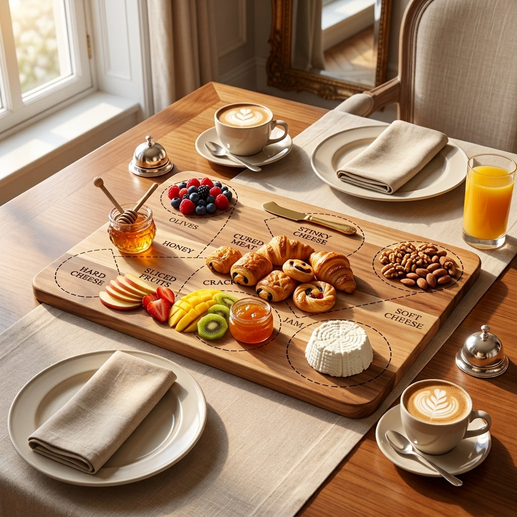 Rectangular Mango Wood Cheese Platter
