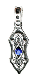 Eye of the Ice Dragon Pendant for Harmony & Stability