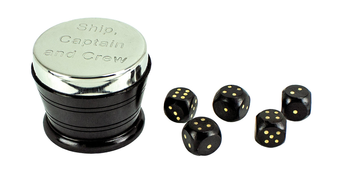 Captain And Crew Dice | Nautical & Coastal Décor | Wiccan Center