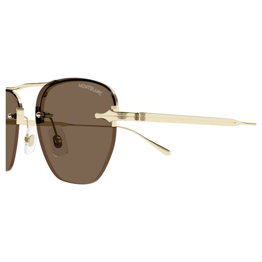 MONTBLANC Sleek Men's Metal Sunglasses