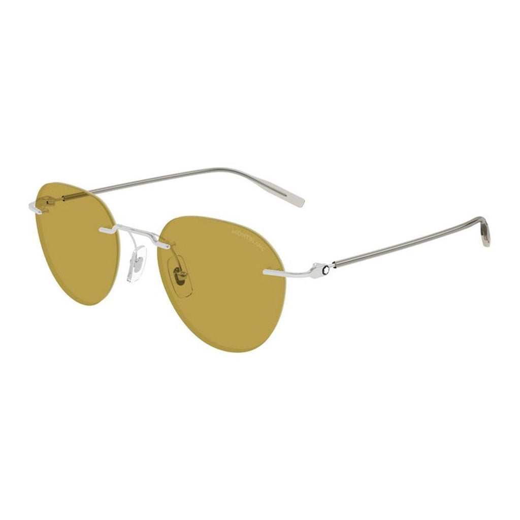 MONTBLANC Stylish Men's Mini Metal Sunglasses