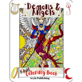 Demons and Angels Coloring Book: Adult Teen Colouring Pages Fun Stress Relief Relaxation and Escape - Paperback | Books | Wiccan Center