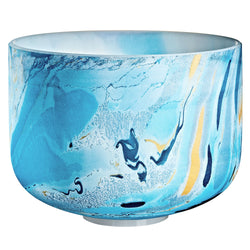 10" Marble Crystal Singing Bowl, A4, Brow Chakra, 432 Hz | | Wiccan Center