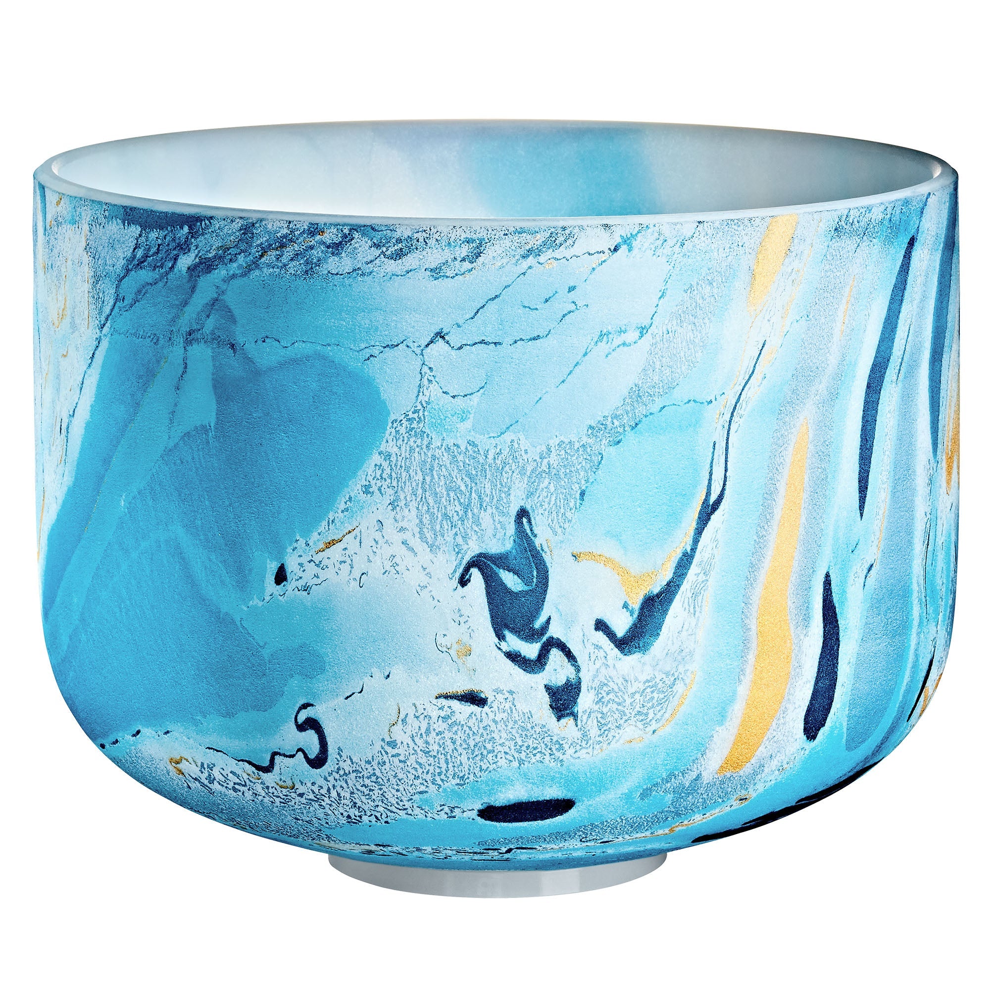 10" Marble Crystal Singing Bowl, A4, Brow Chakra, 432 Hz | | Wiccan Center