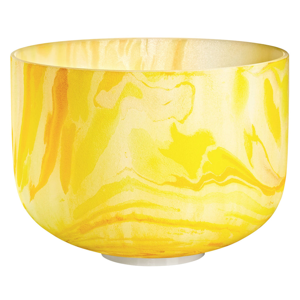 10" Marble Crystal Singing Bowl, E4, Solar Plexus Chakra, 432 Hz | | Wiccan Center