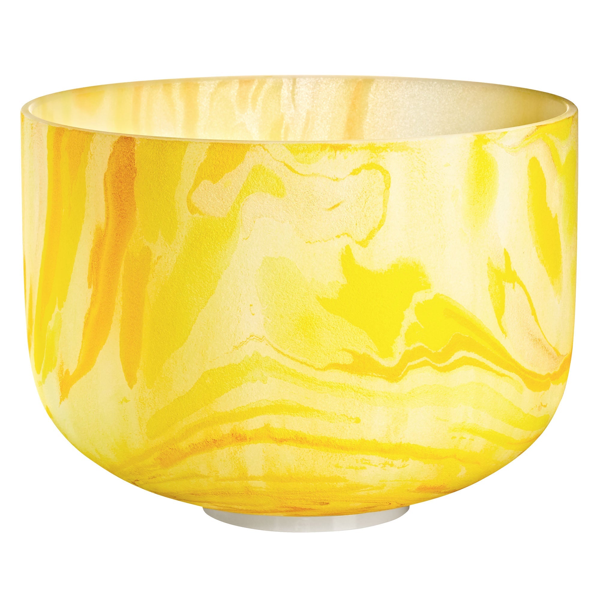 10" Marble Crystal Singing Bowl, E4, Solar Plexus Chakra, 432 Hz | | Wiccan Center