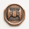 Dwarven Axe of Thrain Copper Coin | Artwork | Wiccan Center