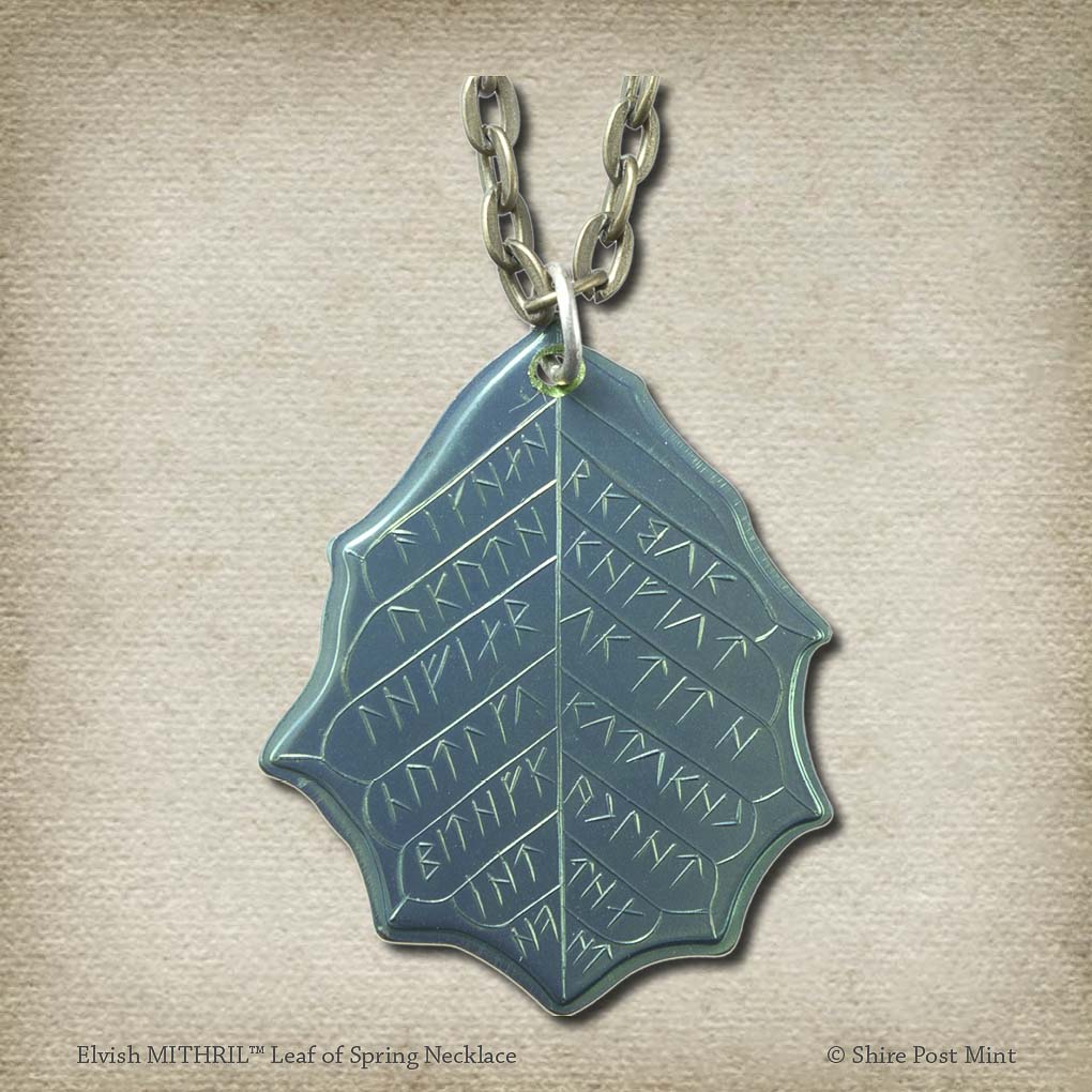 MITHRIL™ Elven Leaf of Spring Necklace | Necklaces | Wiccan Center