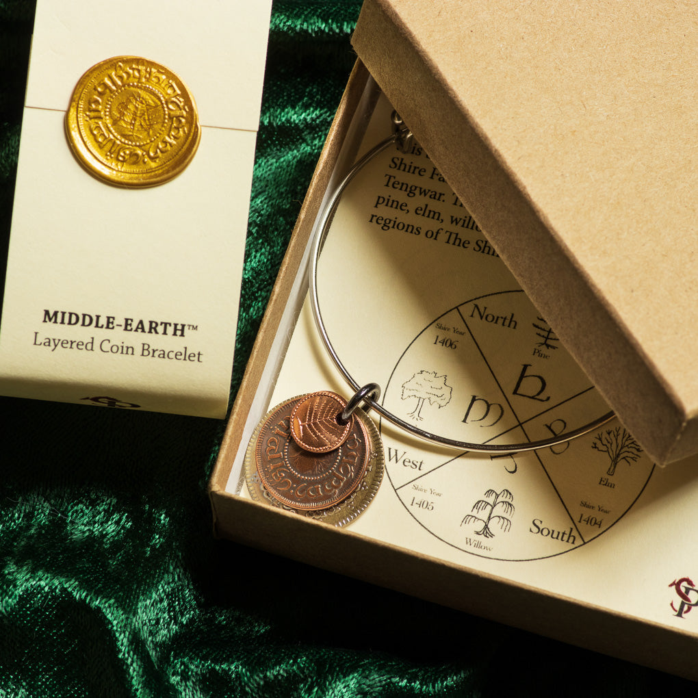 MIDDLE-EARTH™ Layered Coin Bracelet | Bracelets | Wiccan Center