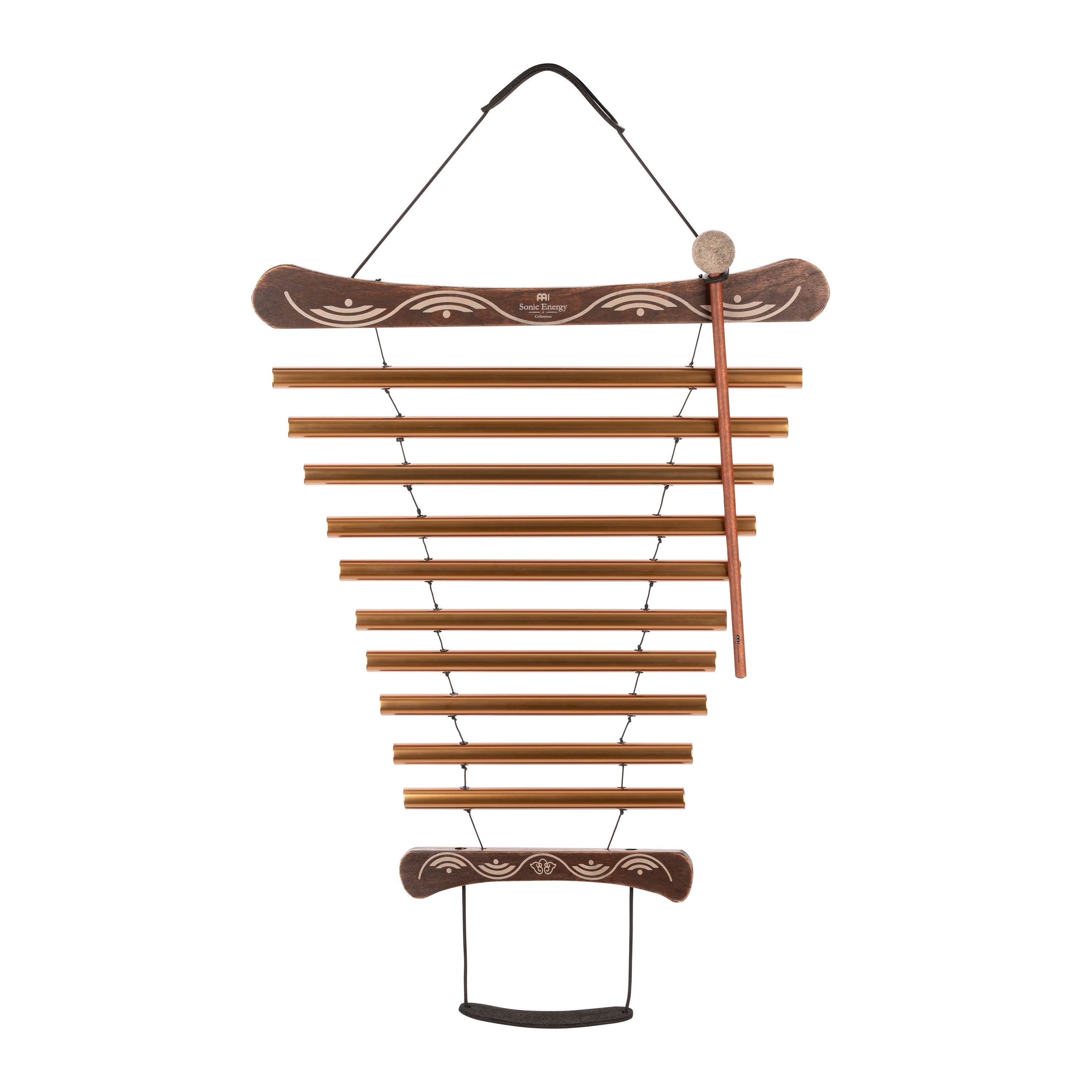 35" Meditation Flow Chime, 440 Hz, 10 Notes, D Major, Bronze | | Wiccan Center