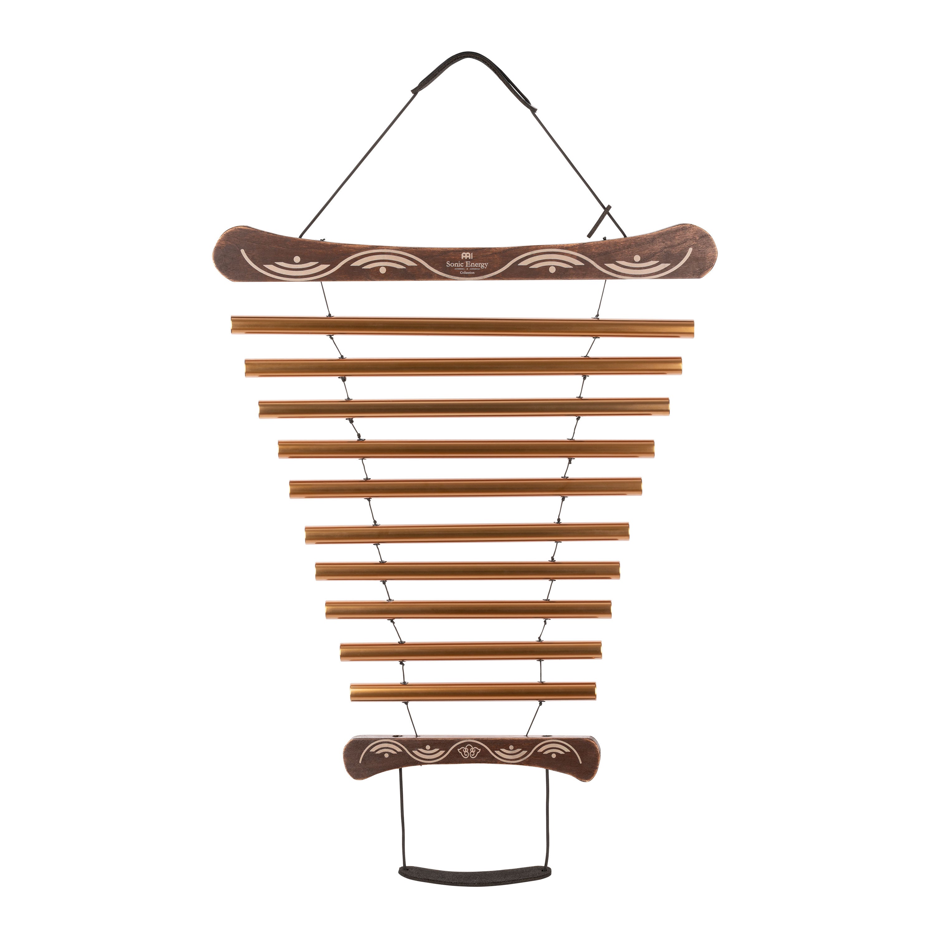 35" Meditation Flow Chime, 440 Hz, 10 Notes, D Major, Bronze | | Wiccan Center
