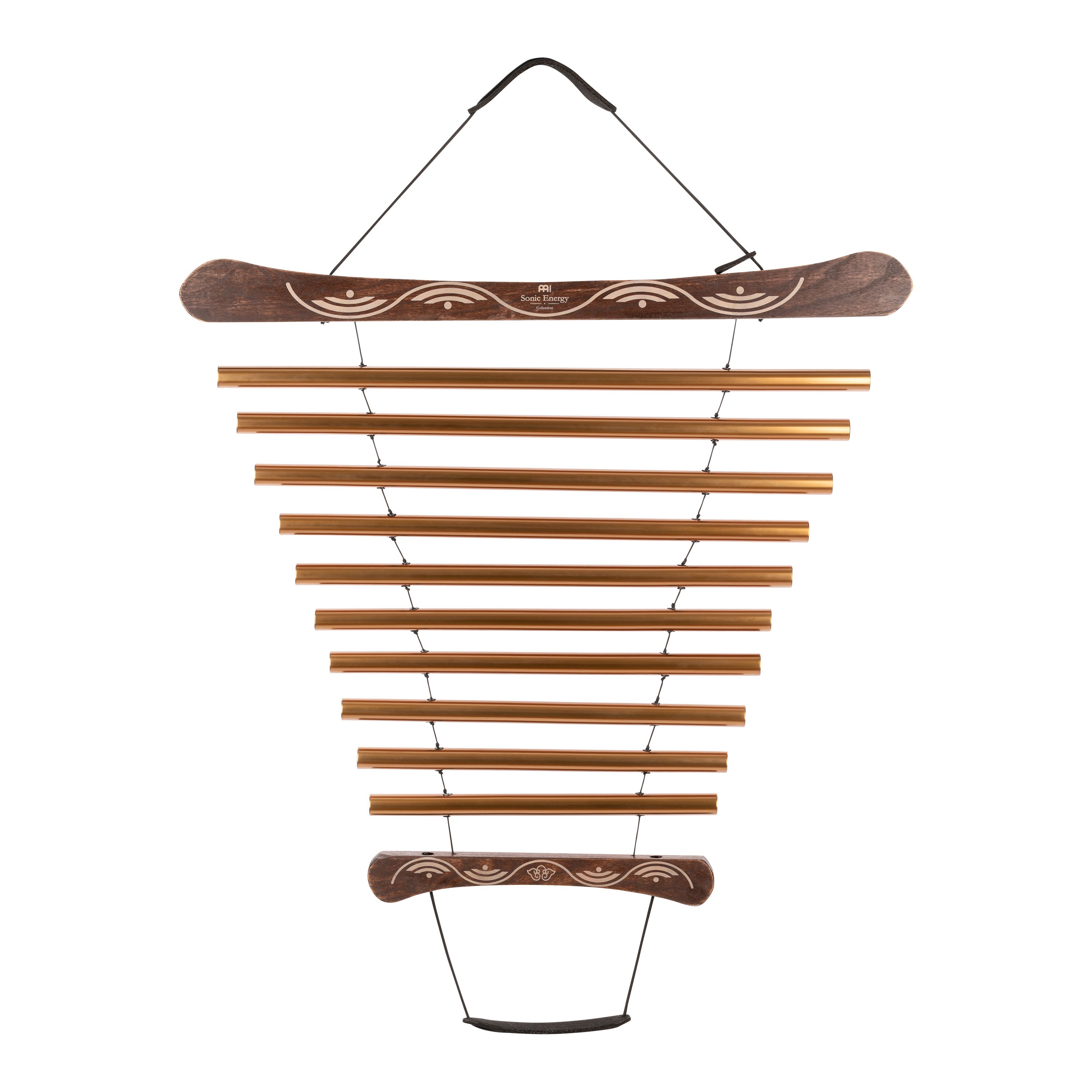 35" Meditation Flow Chime, 440 Hz, 10 Notes, G Major, Bronze | | Wiccan Center