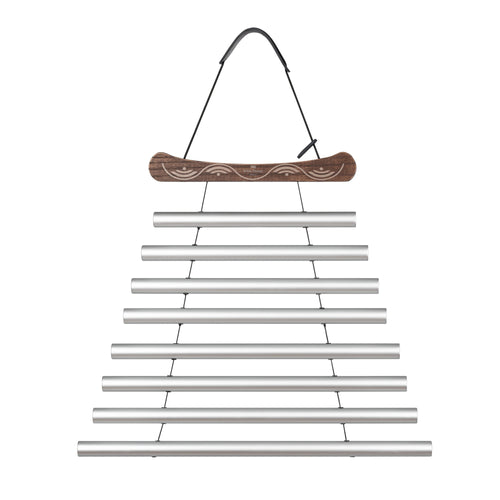 24" Meditation Flow Chime, 432 Hz, 8 Notes, C# Minor, Silver | | Wiccan Center