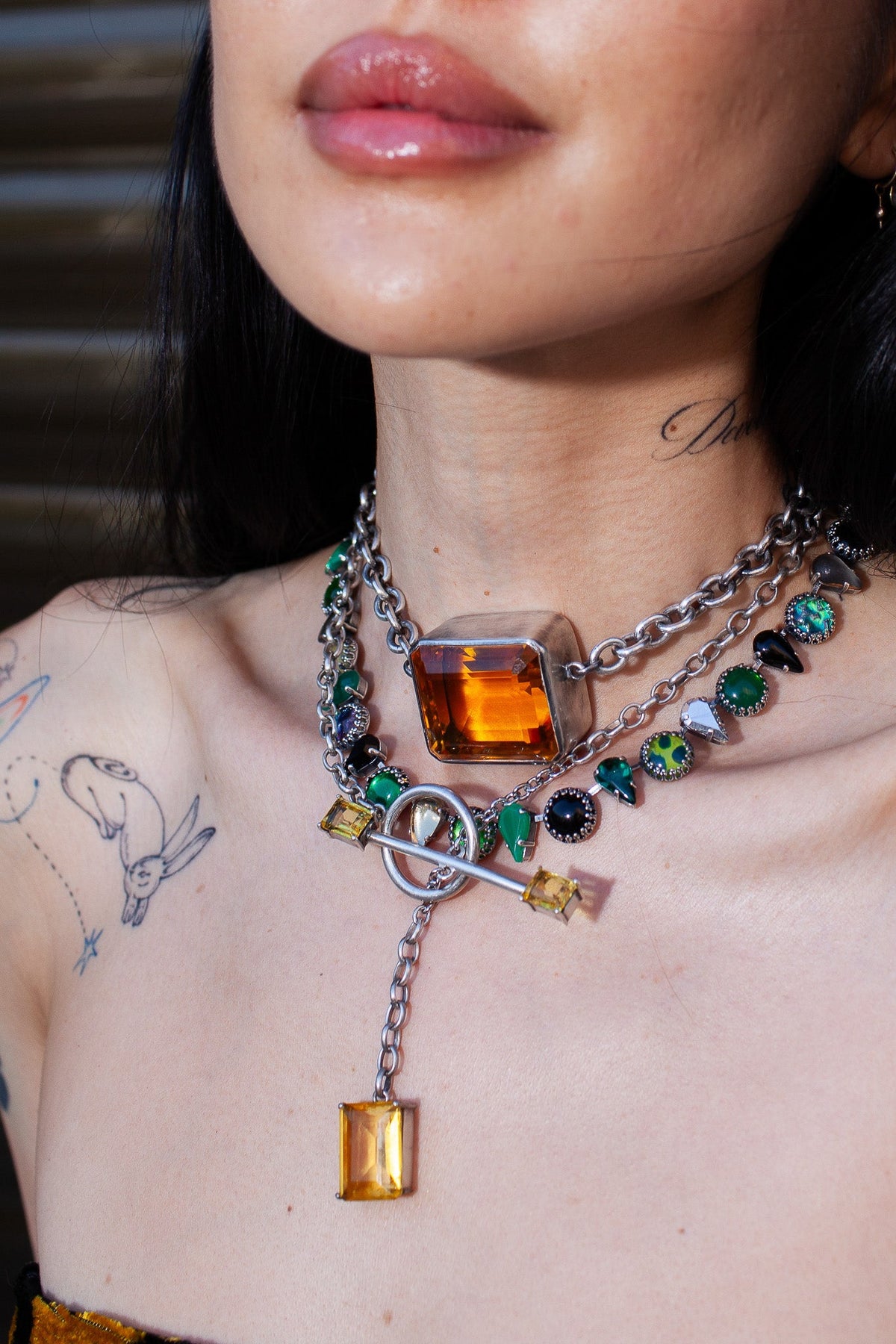 Layering Choker in Alligator (Silver) | | Wiccan Center