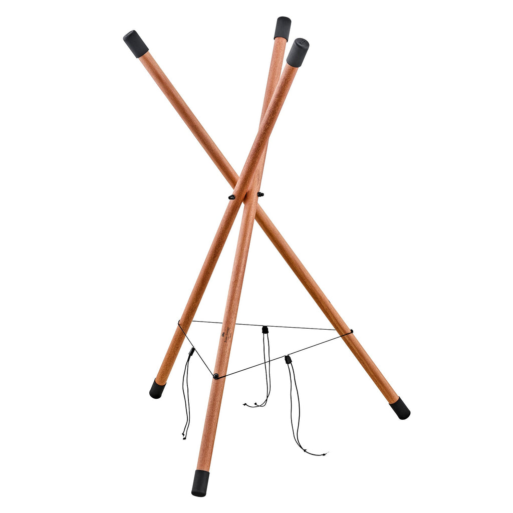 Handpan & Steel Tongue Drum Wood Stand, Large | | Wiccan Center