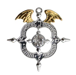 Winged Archangel Shield - Mindfulness | Mystic Kabbalah | Wiccan Center