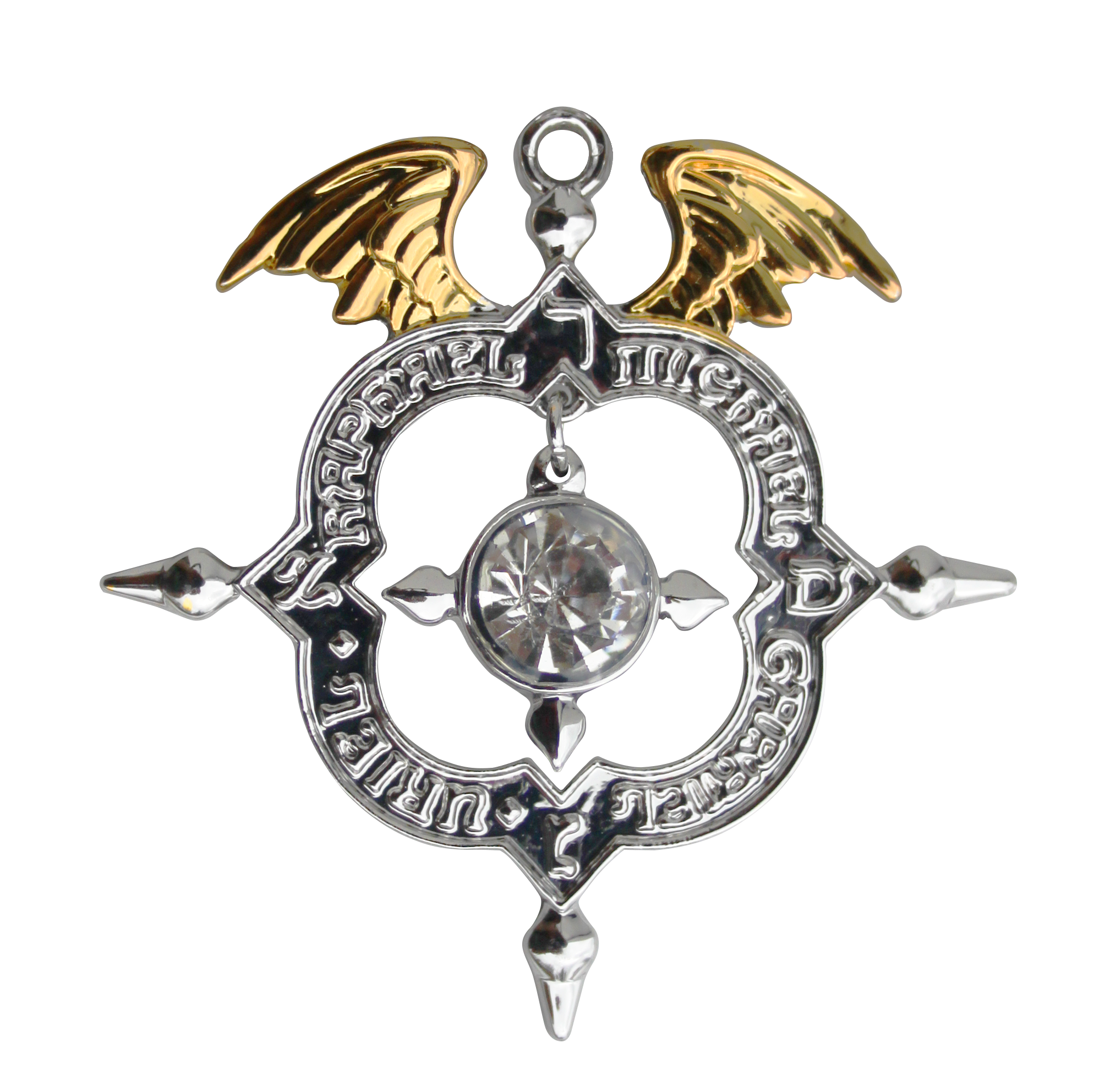Winged Archangel Shield - Mindfulness | Mystic Kabbalah | Wiccan Center