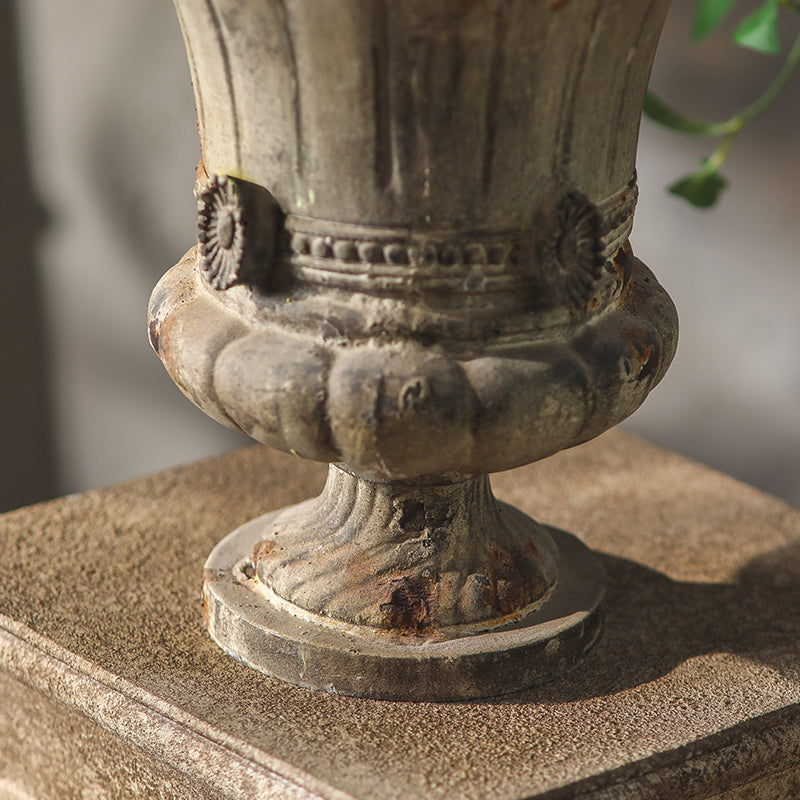 Vintage Style Fluted Pedestal Urn | | Wiccan Center