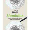 Zenline Mandalas: Draw Over the Lines to Create Beautiful Designs and Calm Your Mind - Paperback