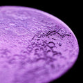 Purple Moon Coin - 1 in / 26 mm Anodized Niobium | Artwork | Wiccan Center