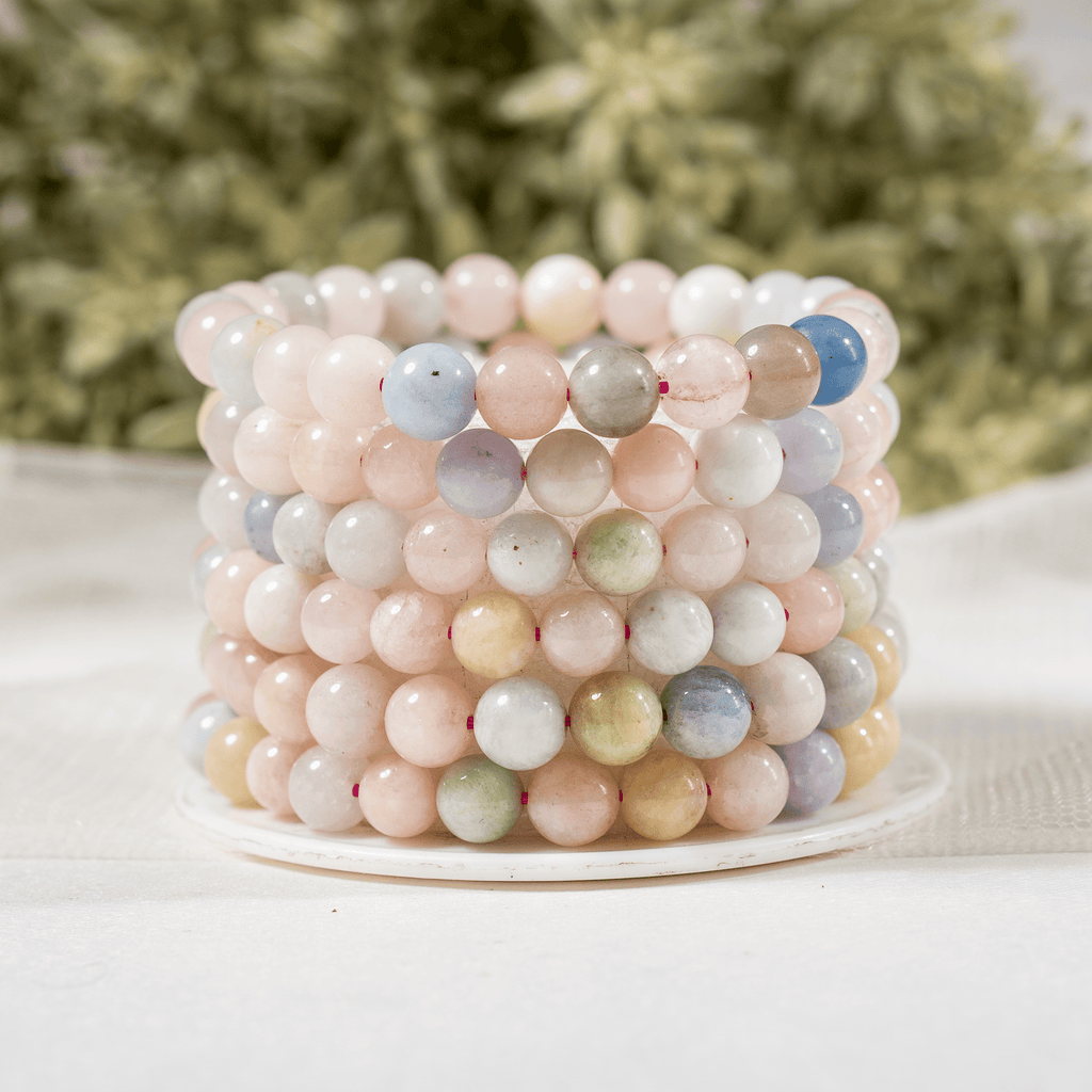 Morganite Bracelet (Travel and Wisdom)