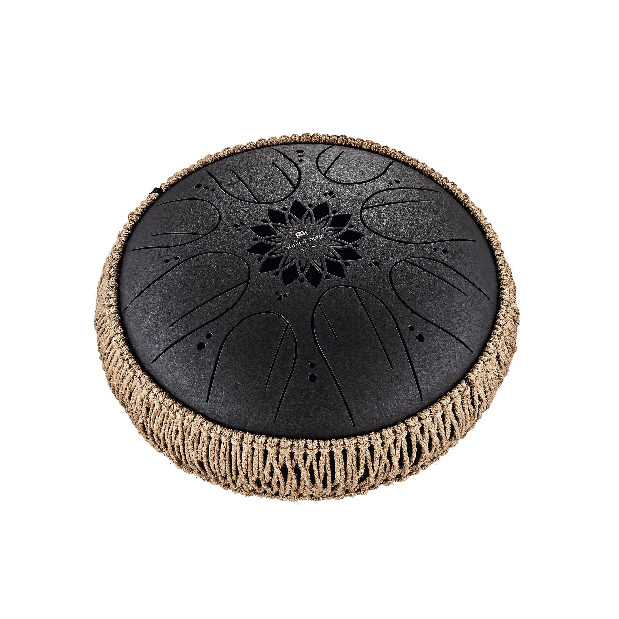 10" Medium Octave Steel Tongue Drum, B Minor, 8 Notes, 432 Hz, Black | | Wiccan Center