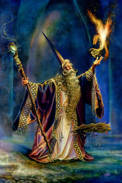 Wizard Card | Cards - Myles Pinkney | Wiccan Center