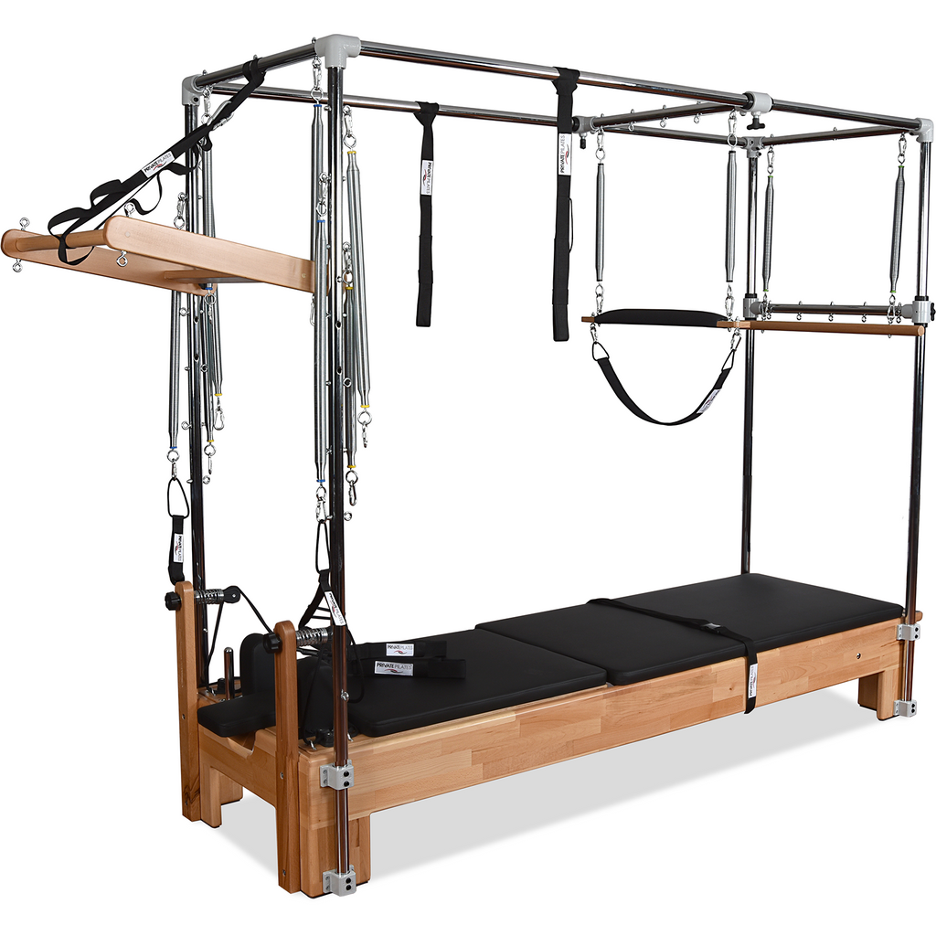 Private Pilates Premium Wood Cadillac-Reformer Bundle | Pilates Cadillac | Wiccan Center