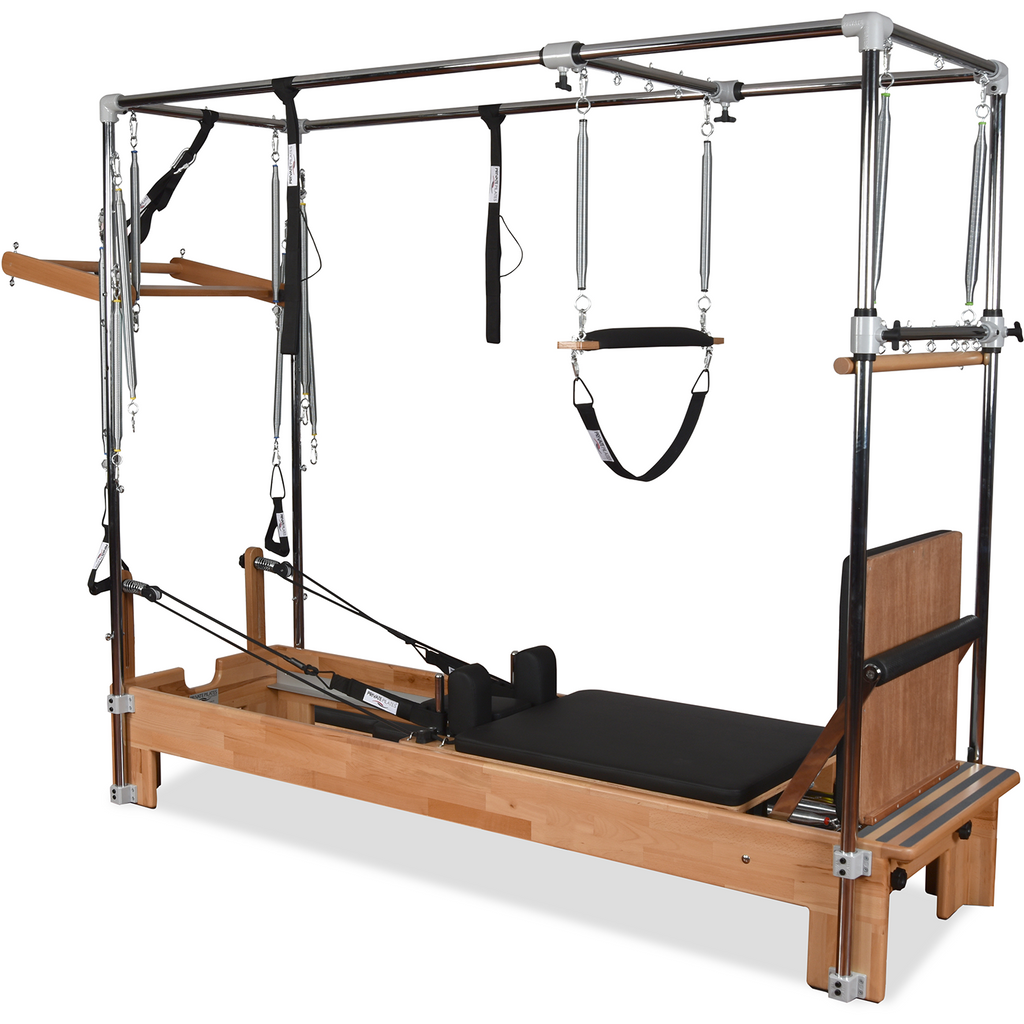 Private Pilates Premium Wood Cadillac-Reformer Bundle | Pilates Cadillac | Wiccan Center