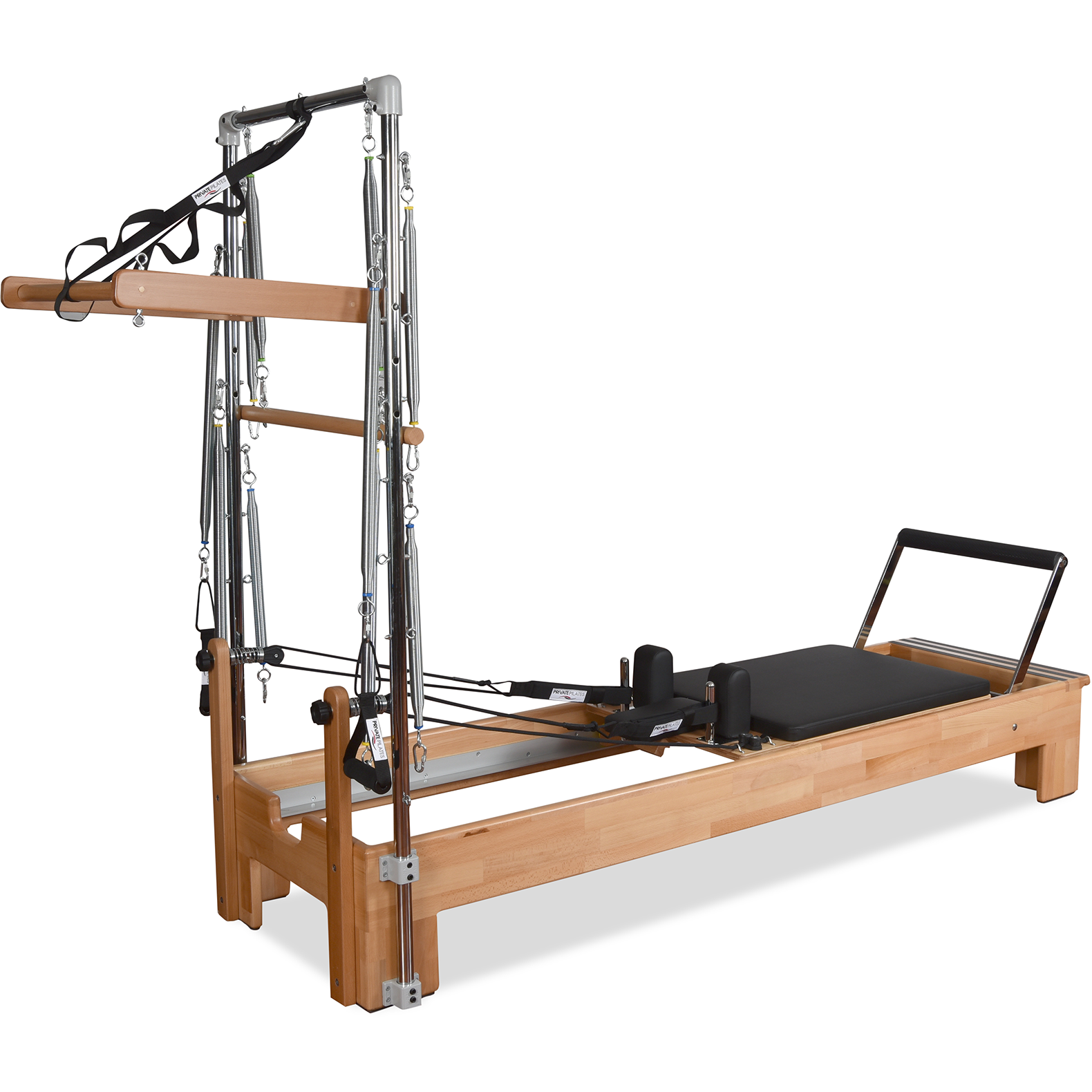 Private Pilates Premium Wood Reformer-Tower Bundle | Pilates Reformer with Tower | Wiccan Center