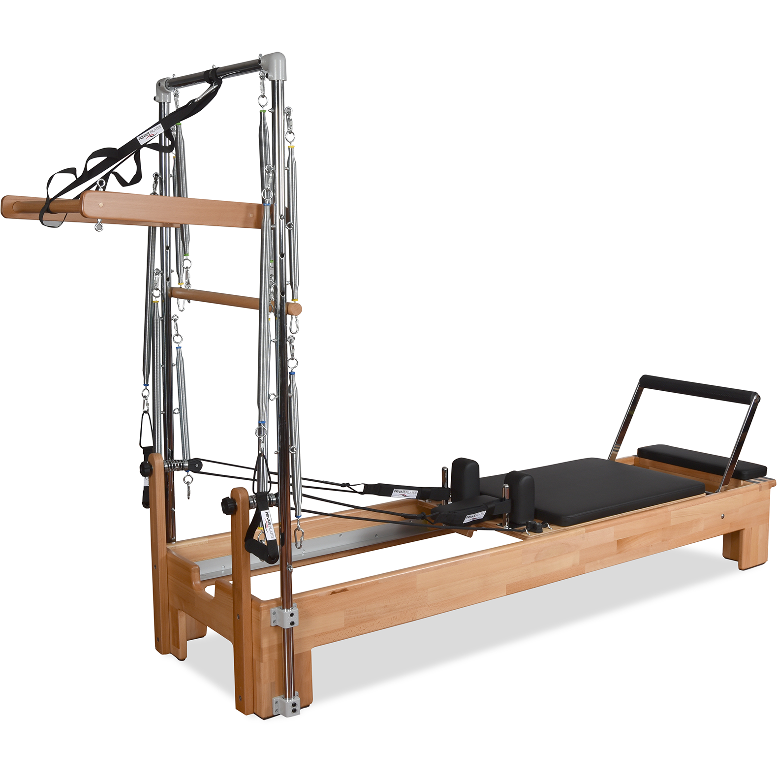 Private Pilates Premium Wood Reformer-Tower Bundle | Pilates Reformer with Tower | Wiccan Center