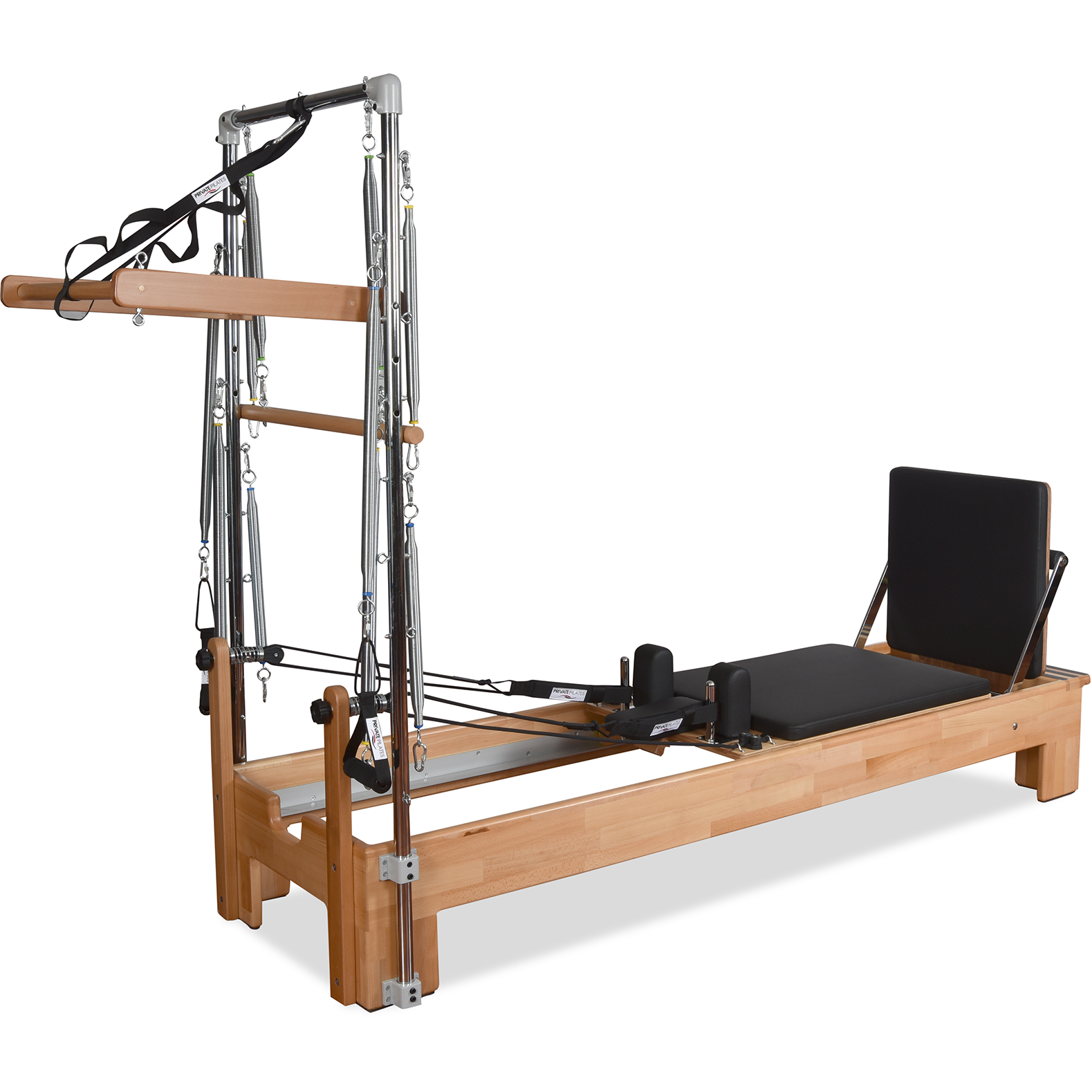 Private Pilates Premium Wood Reformer-Tower Bundle | Pilates Reformer with Tower | Wiccan Center