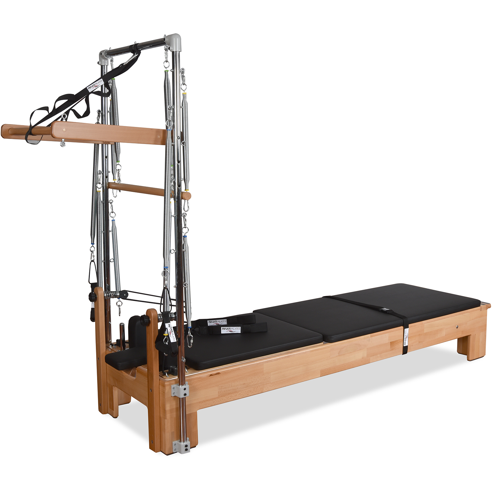 Private Pilates Premium Wood Reformer-Tower Bundle | Pilates Reformer with Tower | Wiccan Center