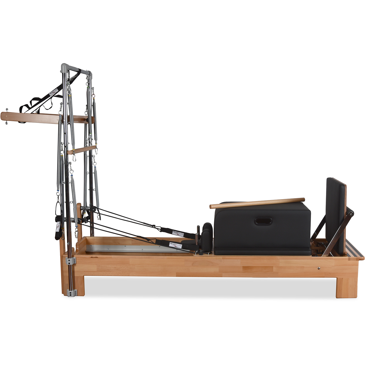 Private Pilates Premium Wood Reformer-Tower Bundle | Pilates Reformer with Tower | Wiccan Center