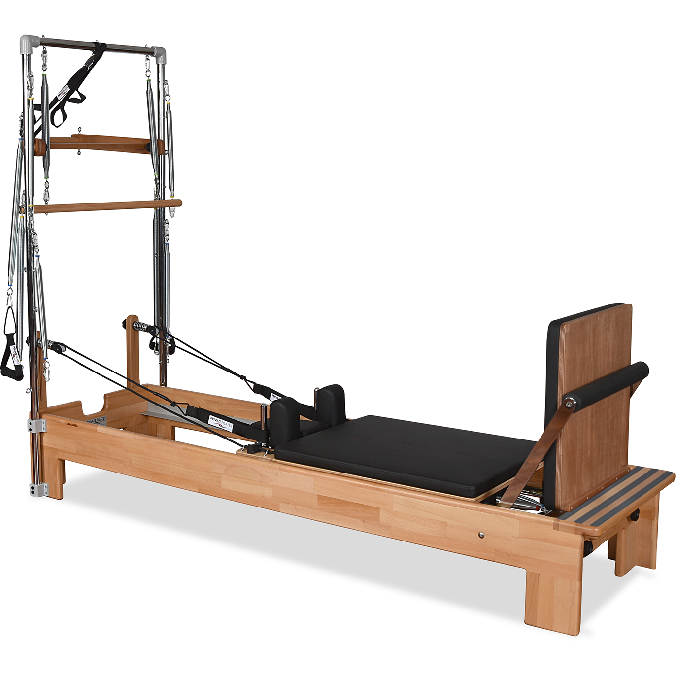 Private Pilates Premium Wood Reformer-Tower Bundle | Pilates Reformer with Tower | Wiccan Center