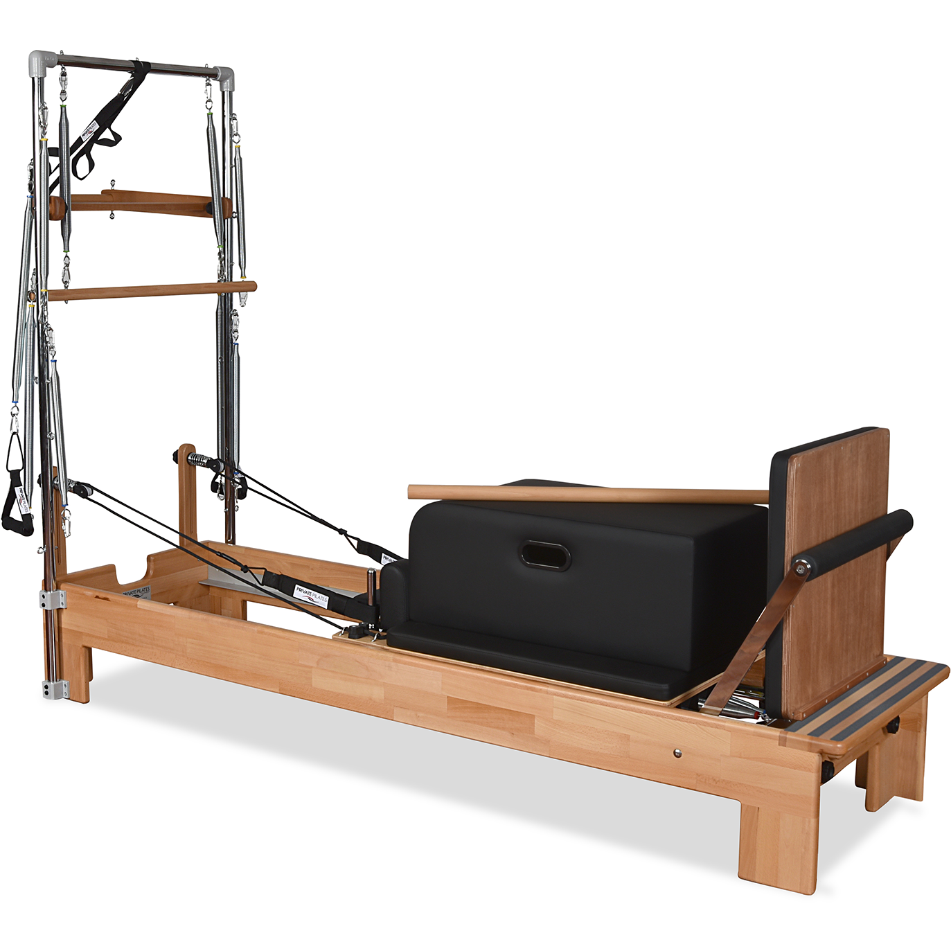 Private Pilates Premium Wood Reformer-Tower Bundle | Pilates Reformer with Tower | Wiccan Center