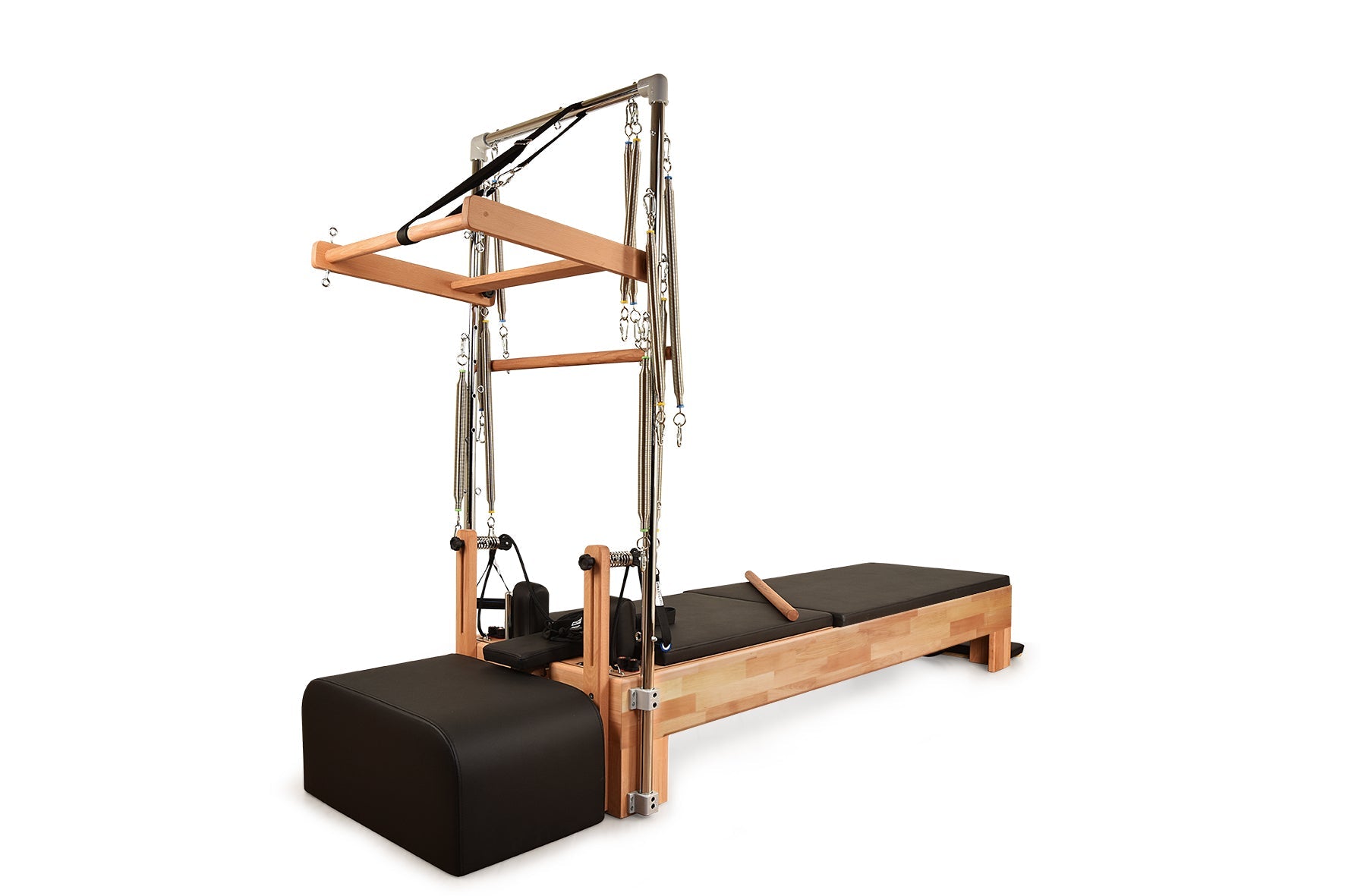 Private Pilates Premium Wood Reformer-Tower Bundle | Pilates Reformer with Tower | Wiccan Center