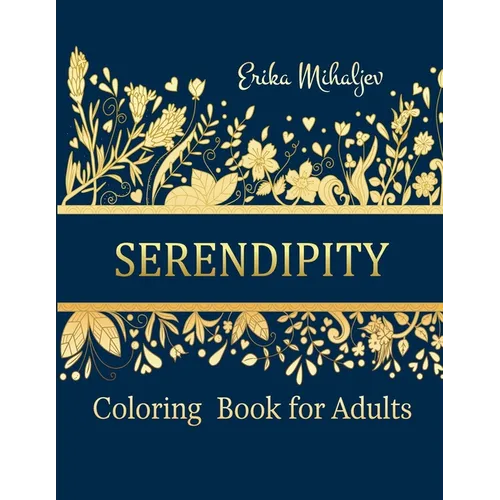 Serendipity: Coloring Book for Adults - Paperback | Books | Wiccan Center