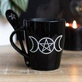 Triple Moon Mug & Spoon | Mugs | Wiccan Center