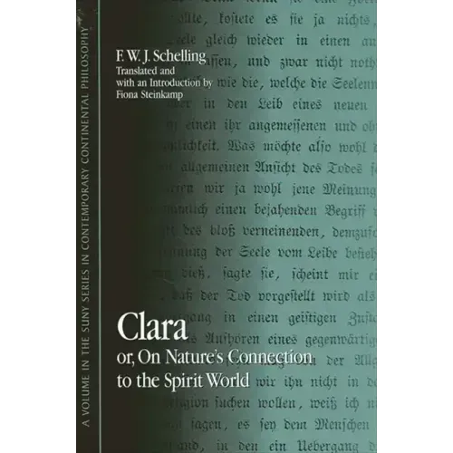 Clara: or, On Nature's Connection to the Spirit World - Paperback | Books | Wiccan Center