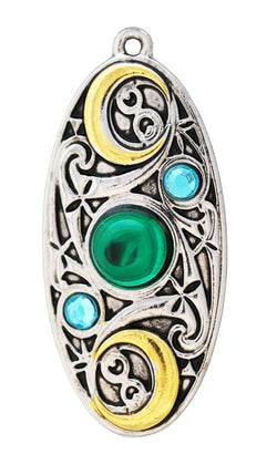 Moon Shield for Clarity and Reflection | Mythic Celts | Wiccan Center