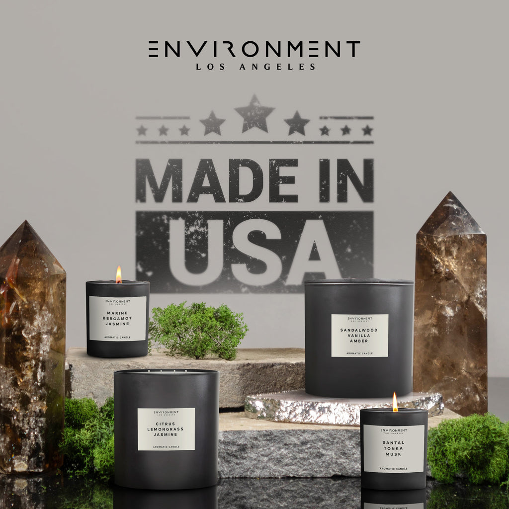 8oz Green Tea | Orange | Lemongrass Candle with Lid and Box (Inspired by Delano Beach Club Hotel®)